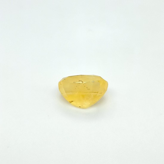 Yellow Sapphire (Pukhraj) 7.41 Ct Certified Yellow Sapphire (Pukhraj) 7.41 Ct Certified